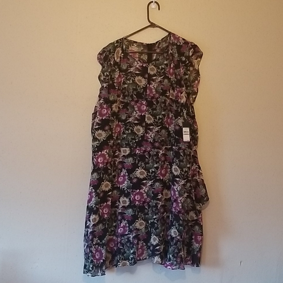 RACHEL Rachel Roy Floral Print Dress size 22W - Picture 2 of 7
